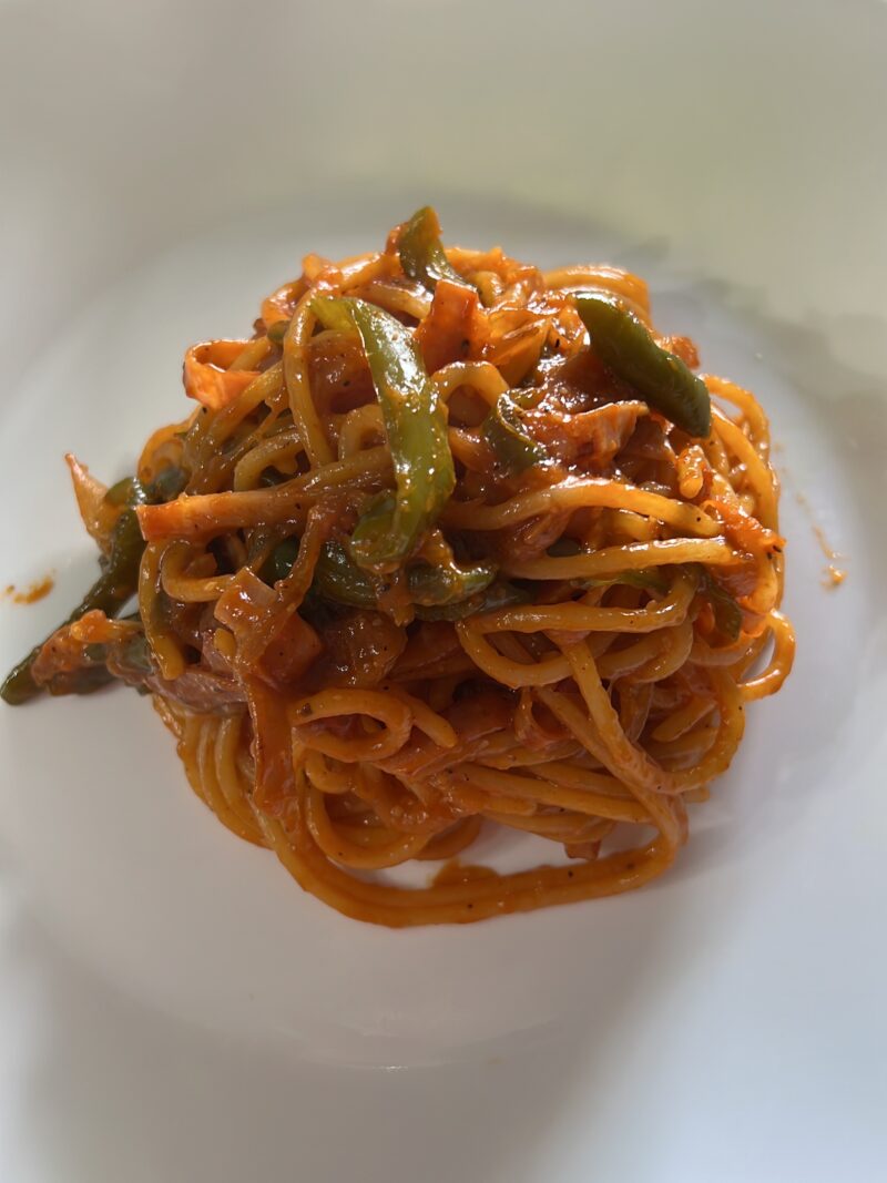 ナポリタンを作るときは必ずこのスパゲティーで作る。おうちナポリタンがもっとおいしくなるスパゲティー | デリシャス通信